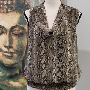 EUC MK Reptile Blouse